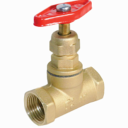 Клапаны запорные латунные