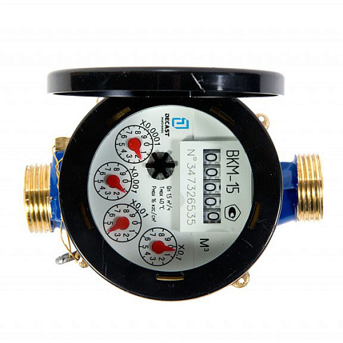 Счетчик воды Декаст ВКМ-15