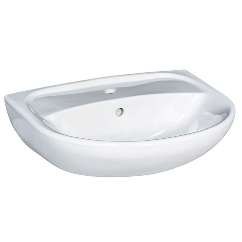 Умывальник Универсал Ностальжи 55 белый (с переливом, без пьедестала)