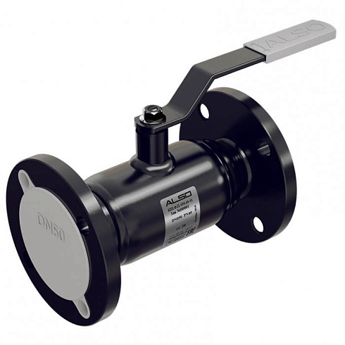 Кран шаровой цельносв. ALSO КШФП фланец 40 (PN40) полн.