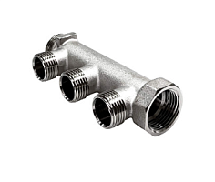 Коллектор STI ГШ 3/4" (НР 1/2"х3 вых.)