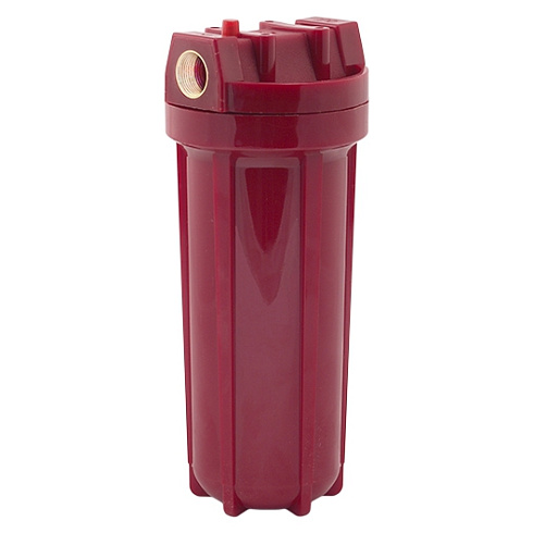 Фильтр ПП д/гор.воды АКВАБРАЙТ АБФ-ГОР-34 SL10", латунь 3/4" (кронштейн, ключ)