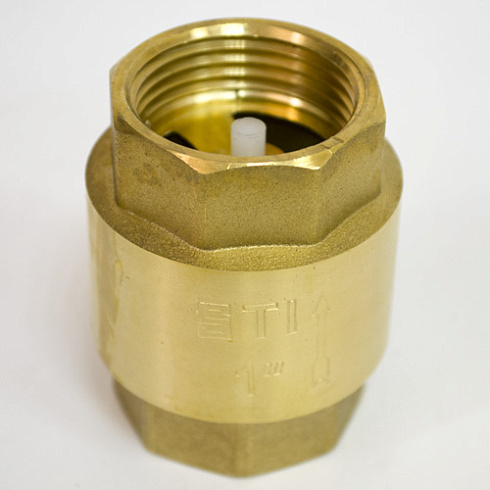 Клапан обратный пружинный STI 25 (пластиковый шток)