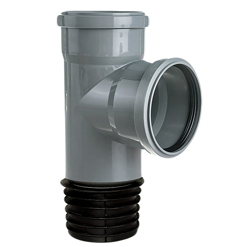 Тройник с восстановителем раструба ПП 110х110 (90°) Политэк