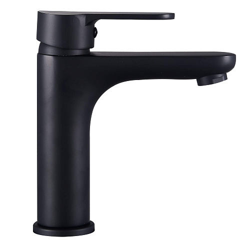Смеситель для умывальника Ligeya L1012B одноручный черный