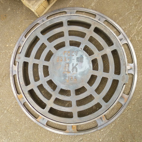 Дождеприемник круглый 770х102 (125 кН)