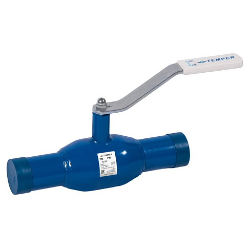 Кран шаровой цельносв. TEMPER 11с67п 282 под приварку 25 (PN40)