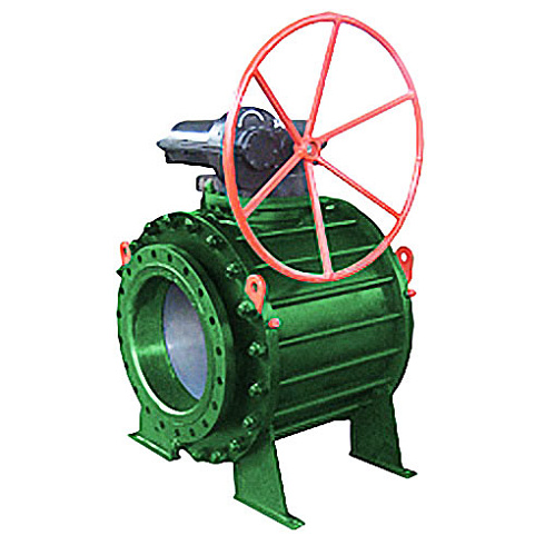 Кран шаровой Маршал 11с67п СФ фланец 150/100 (PN40) с ред.