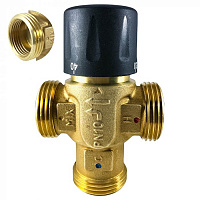 Термостатический смесительный клапан для систем отопления и ГВС STI  1" НР (3/4" ВР) 20-55°С