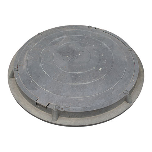 Люк полимерный, 30 кН - чёрный