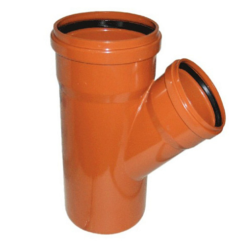 Тройник наружный НПВХ 200х160х45°