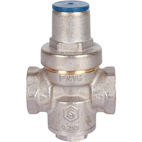 Редуктор давления STOUT вн/вн 1/2" PN16 без подкл. манометра SVS-1009-000015