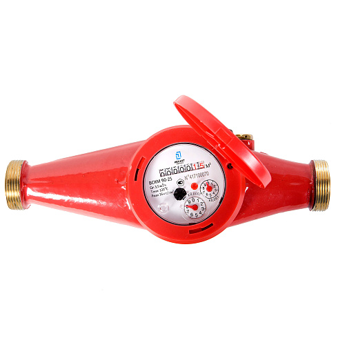 Счетчик воды Декаст ВСКМ 90-25 (универс. с КМЧ) многоструйный