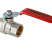 Кран шаровой 3/4" ВР-ВР (рычаг сталь) VALTEC BASE