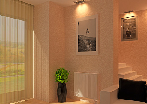 Стальной панельный радиатор STI Ventil Compact 22-500-1400