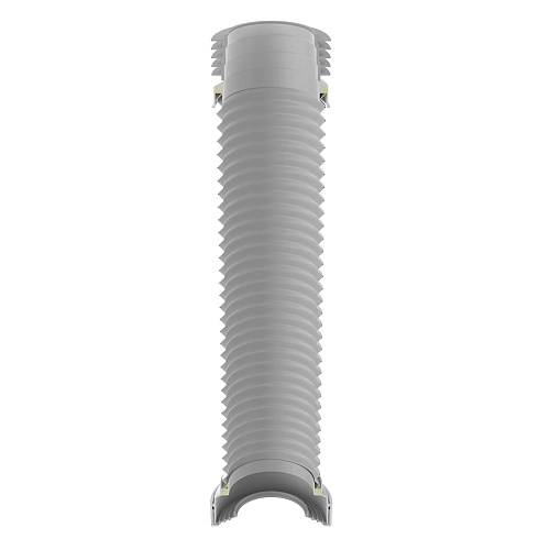 T928 Удлинитель гибкий для унитаза (гофра) армированный 280-560 мм.