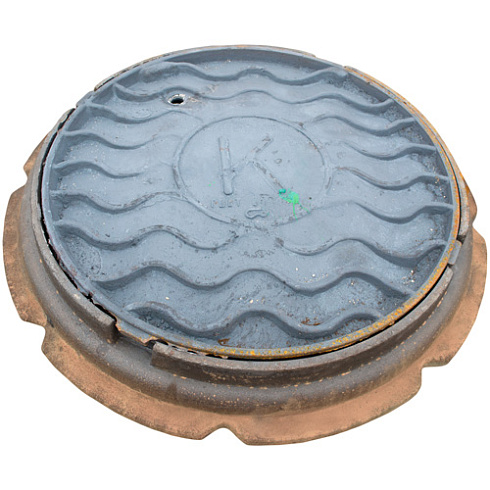 Люк чугунный (тип Т) 4 ушка, 250 кН 