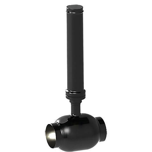 Кран шаровой цельносв. Маршал 11с67п 3ЦП под приварку 150 (PN25) с удл. шпинд. 1,7 м