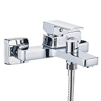 Смеситель для ванны Ligeya L3011 с душем одноручный с коротким изливом