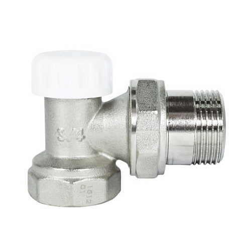 Клапан запорный угловой STI 3/4"