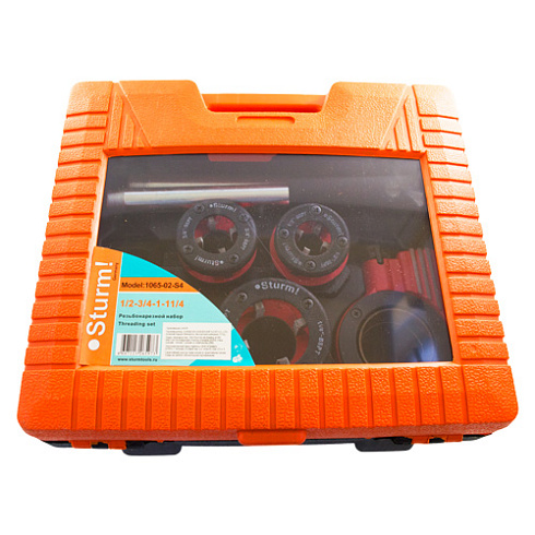 Резьбонарезной набор 4 клуппа STURM 1065-02-S4