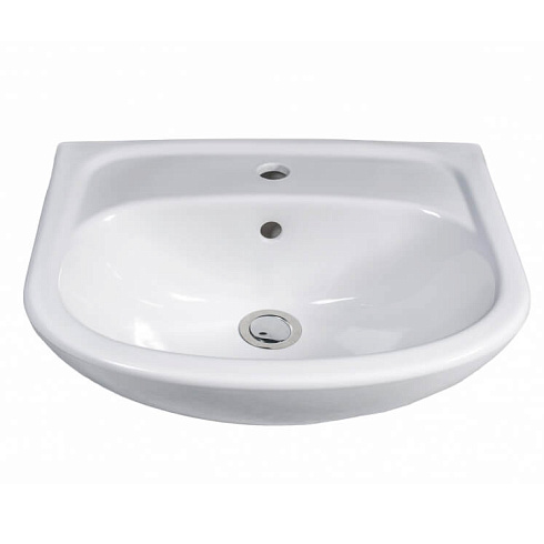 Умывальник Универсал Ностальжи 55 белый (с переливом, без пьедестала)