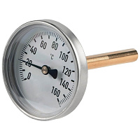 Термометр биметаллический ∅100 160°C (L100)