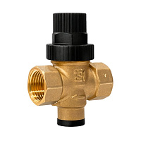 Квартирный регулятор давления воды STI 1/2" с выходом под манометр