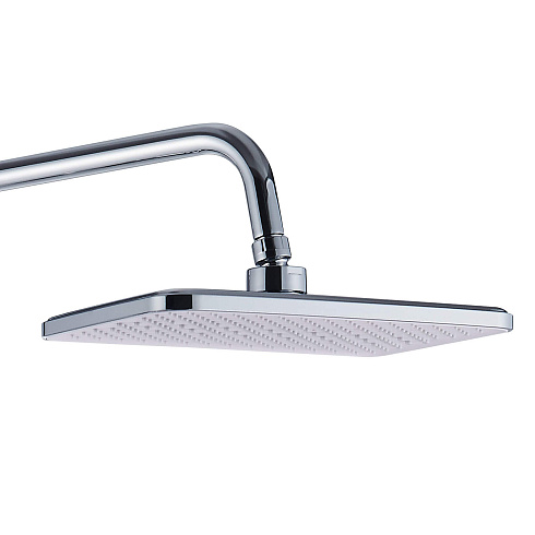 Душевая система Ligeya L1201 с одноручным смесителем, изливом, тропическим и ручным душем