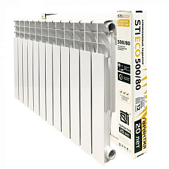 Радиатор алюминиевый STI ECO RUS AL 500/80 12 сек.