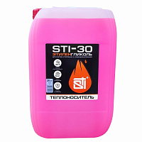 Теплоноситель (антифриз) STI этиленгликоль (-30°C) 20 кг.